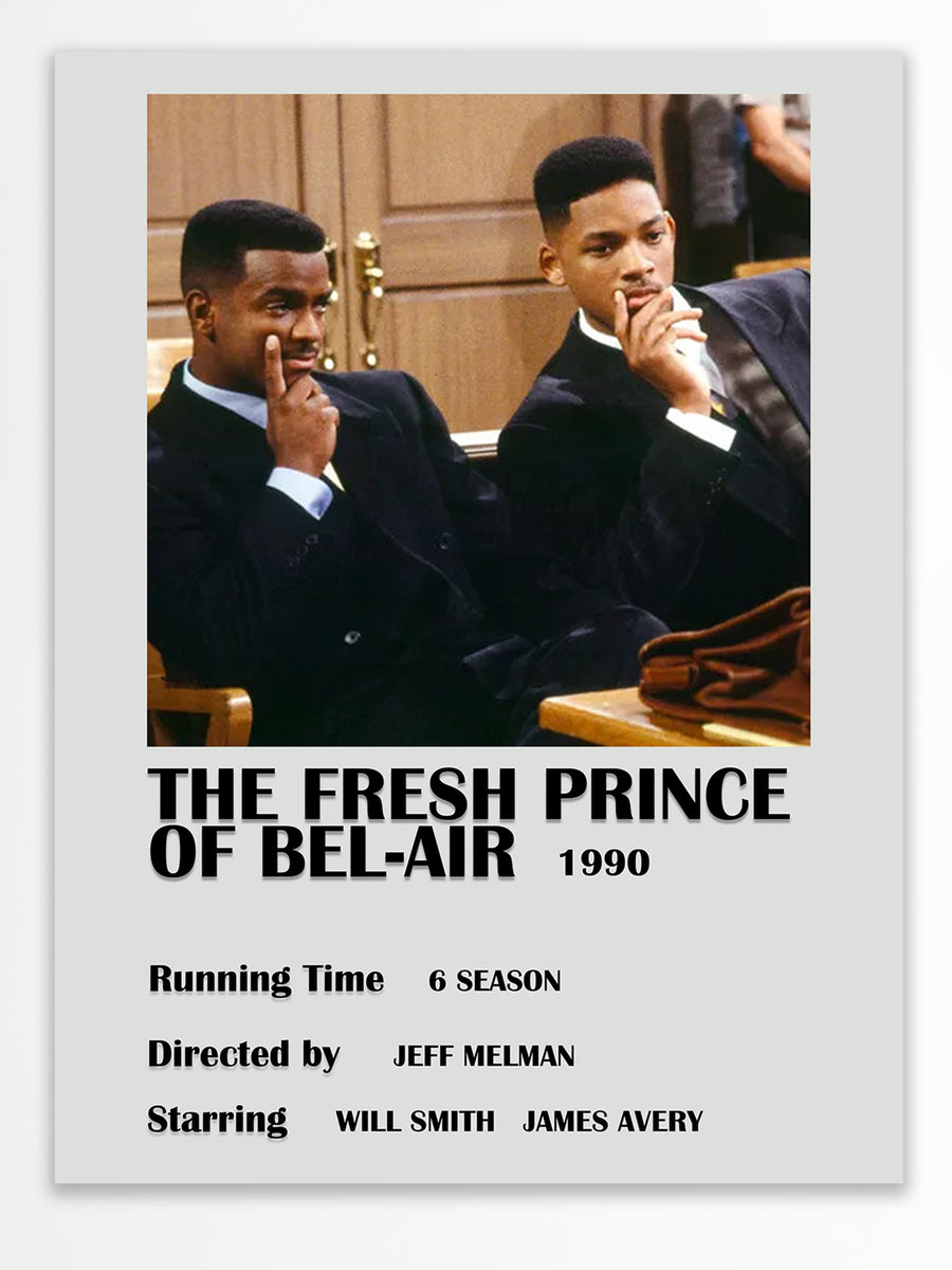 THE FRESH PRINCE OF BEL-AIR 1990 Film Çerçevesiz Poster