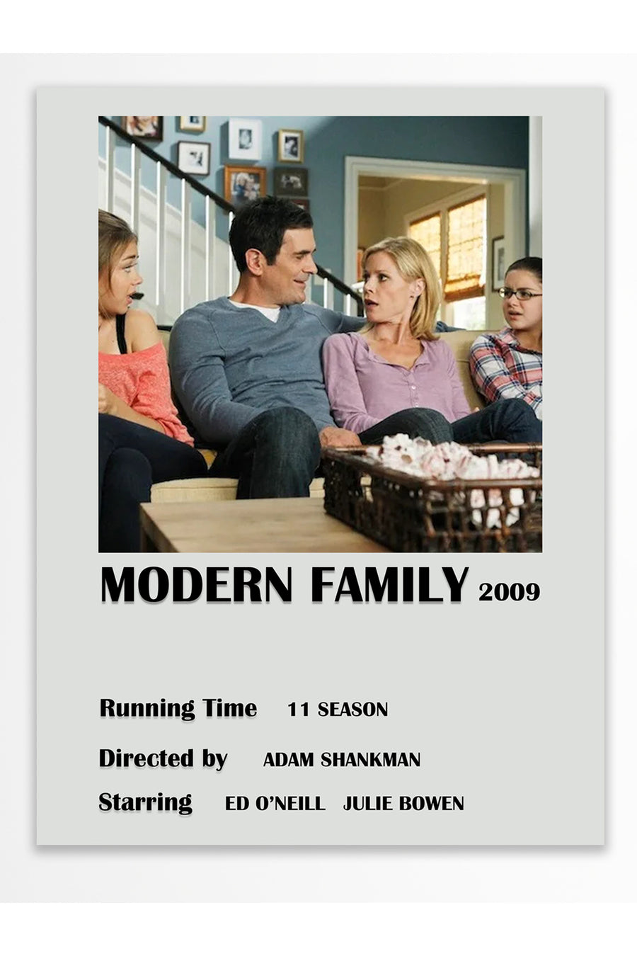 MODERN FAMILY 2009 Film Çerçevesiz Poster