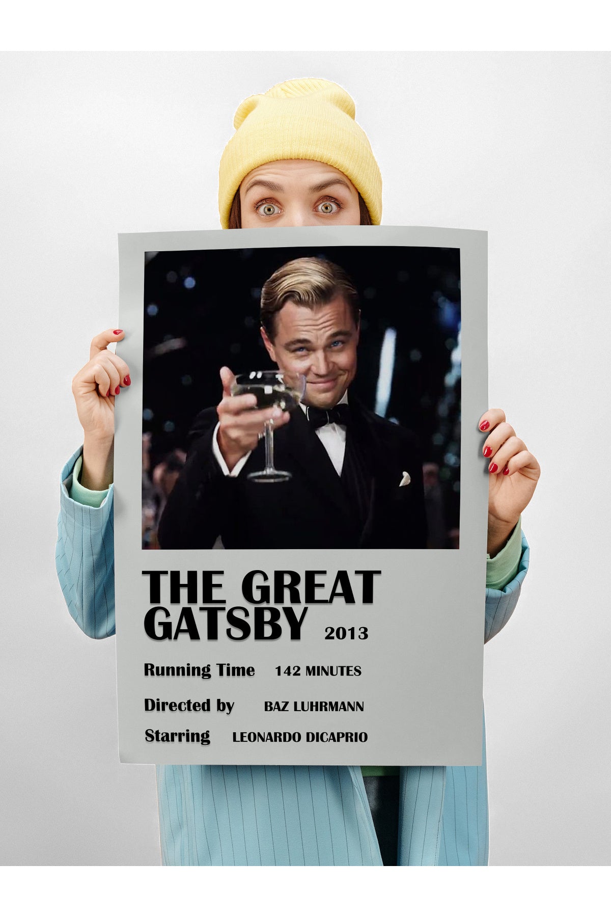 Film Afiş Poster - Duvar Posteri - Polaroid Dizayn Poster, Çerçevesiz - Kalın Kuşe Kağıt