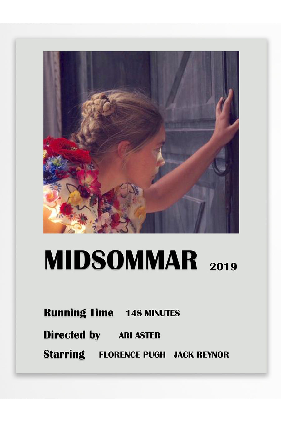 MIDSOMMAR 2019 Film Çerçevesiz Poster