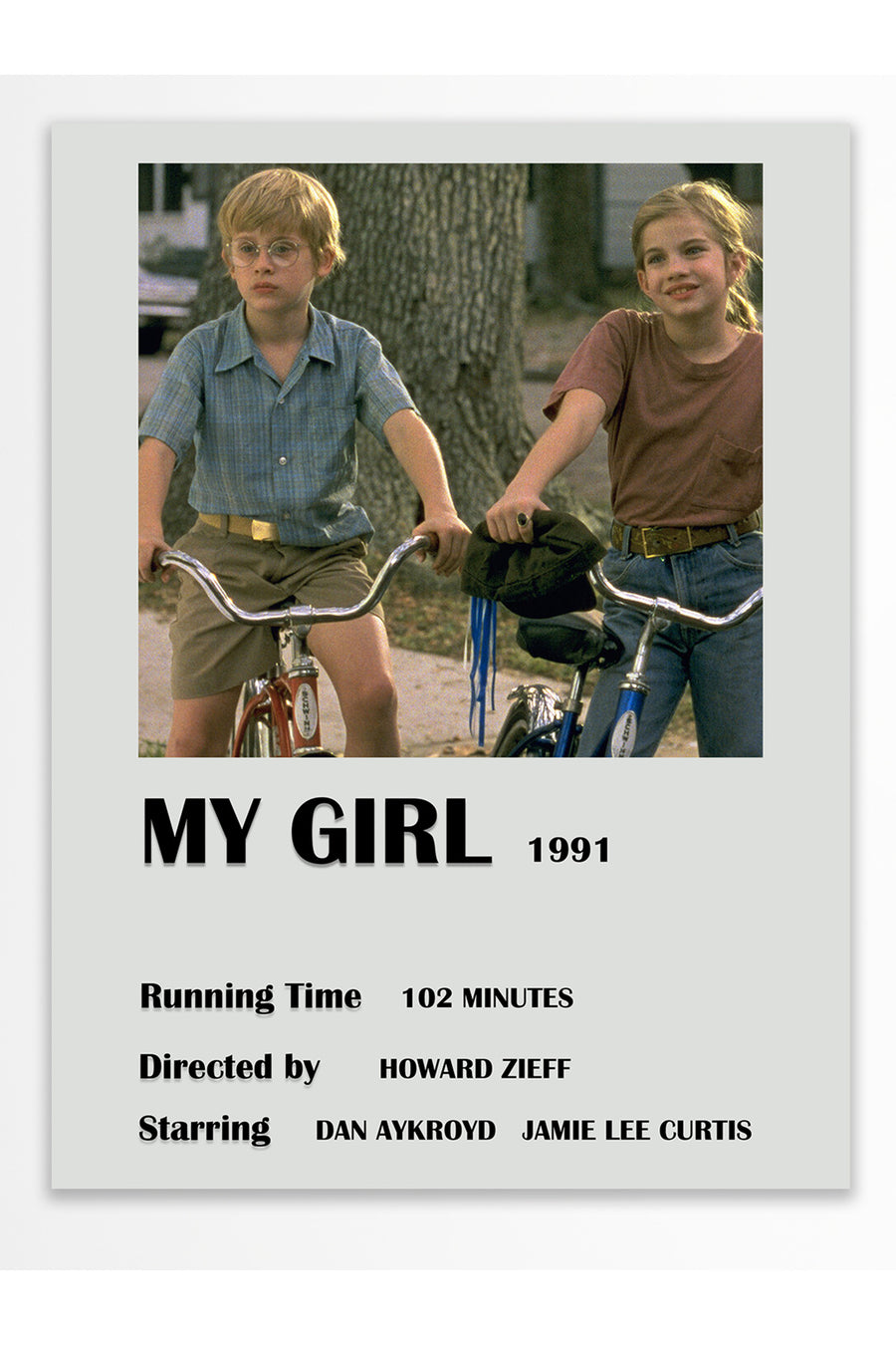 MY GIRL 1991 Film Çerçevesiz Poster
