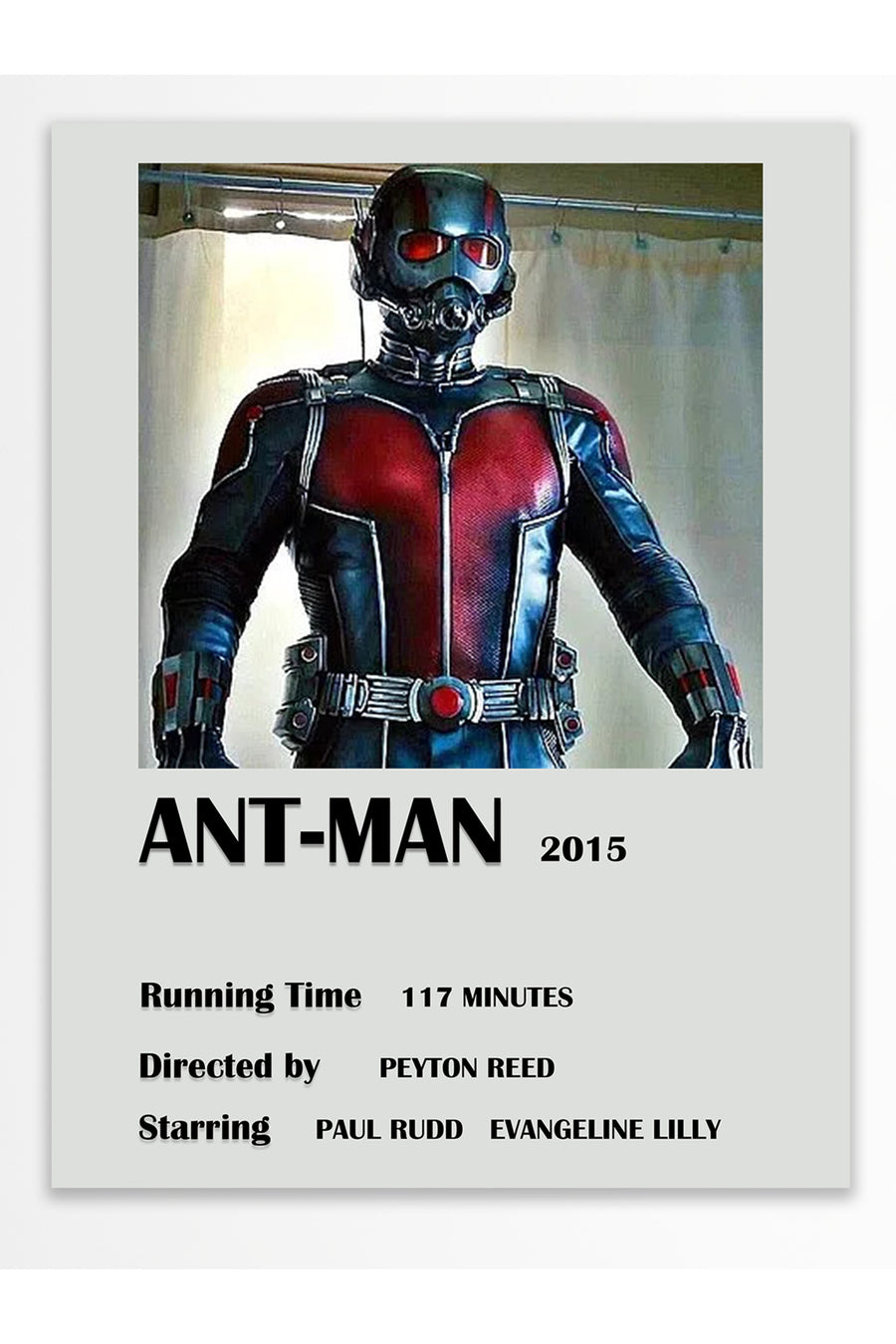 ANT-MAN 2015 Film Çerçevesiz Poster