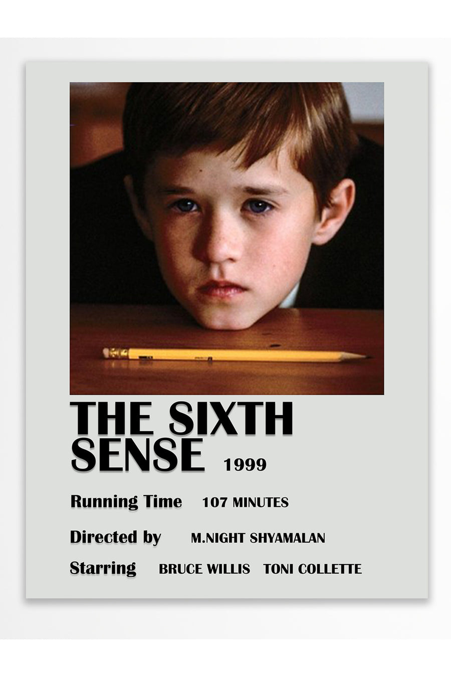 THE SIXTH SENSE Film Çerçevesiz Poster
