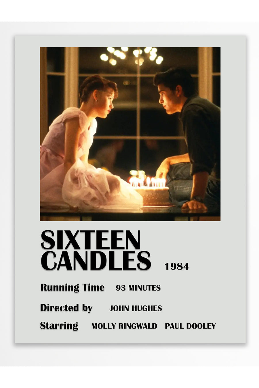 SIXTEEN CANDLES Film Çerçevesiz Poster
