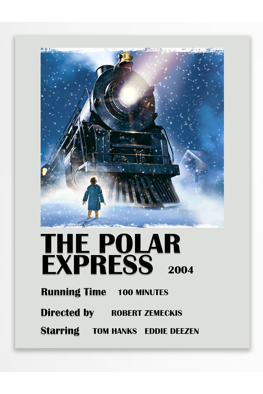 THE POLAR EXPRESS Film Çerçevesiz Poster