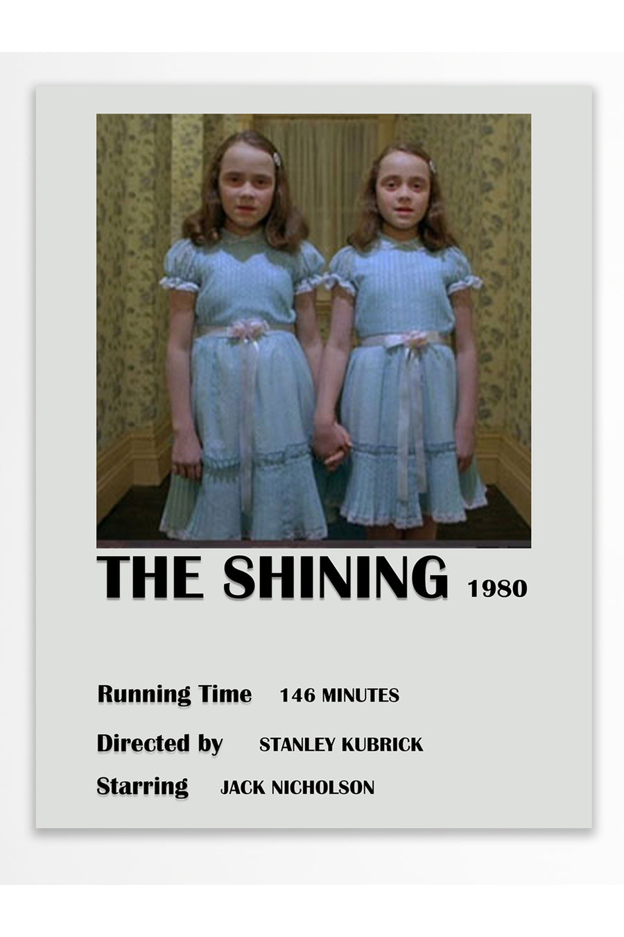 THE SHINING 1980 Film Çerçevesiz Poster