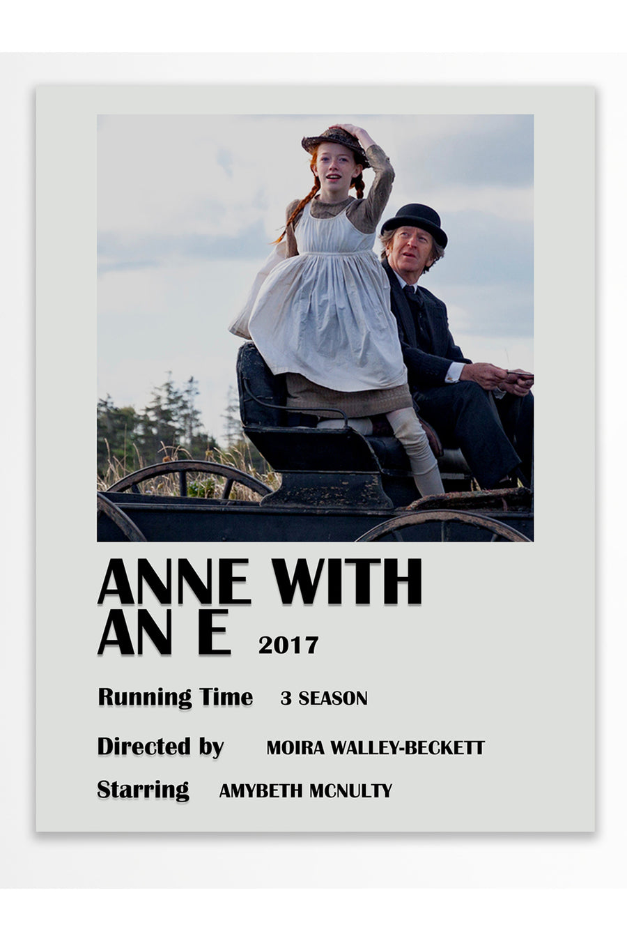 ANNE WITH AN E Film Çerçevesiz Poster
