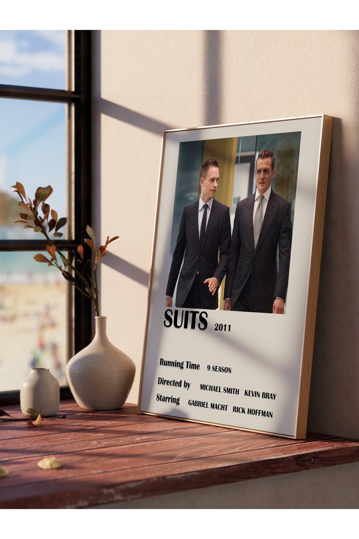 Film Afiş Poster - Duvar Posteri - Polaroid Dizayn Poster, Çerçevesiz - Kalın Kuşe Kağıt