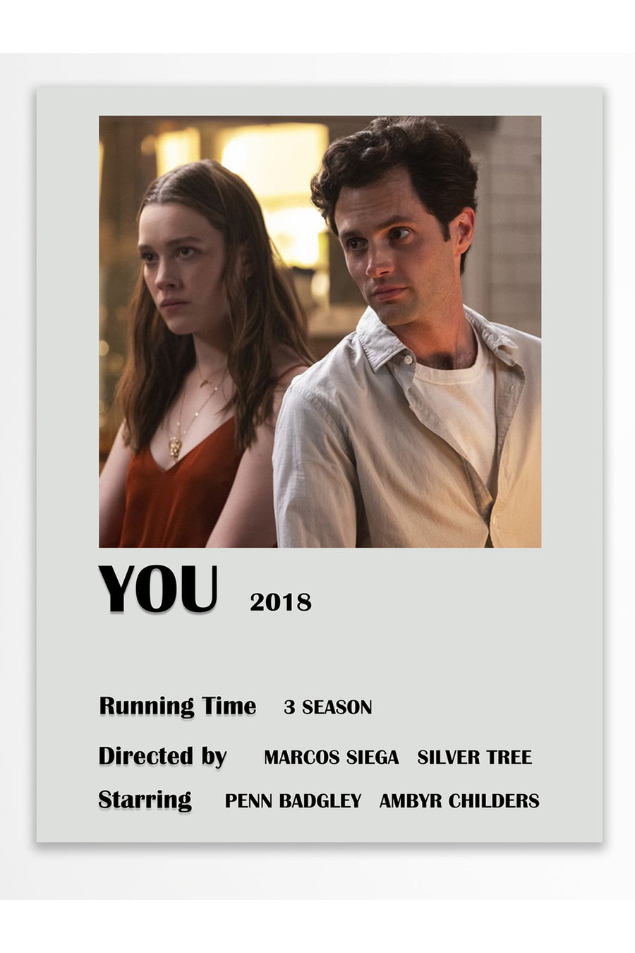 YOU Film Çerçevesiz Poster