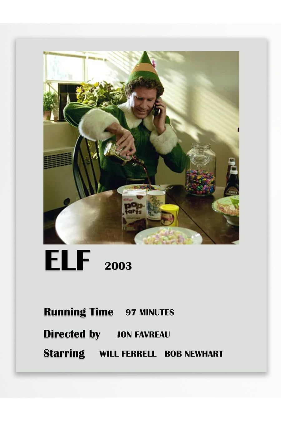 ELF 2003 Film Çerçevesiz Poster