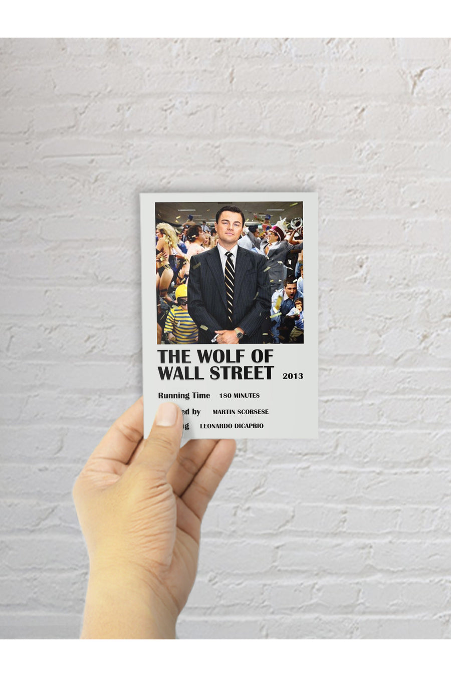 THE WOLF OF WALL STREET Film Çerçevesiz Poster