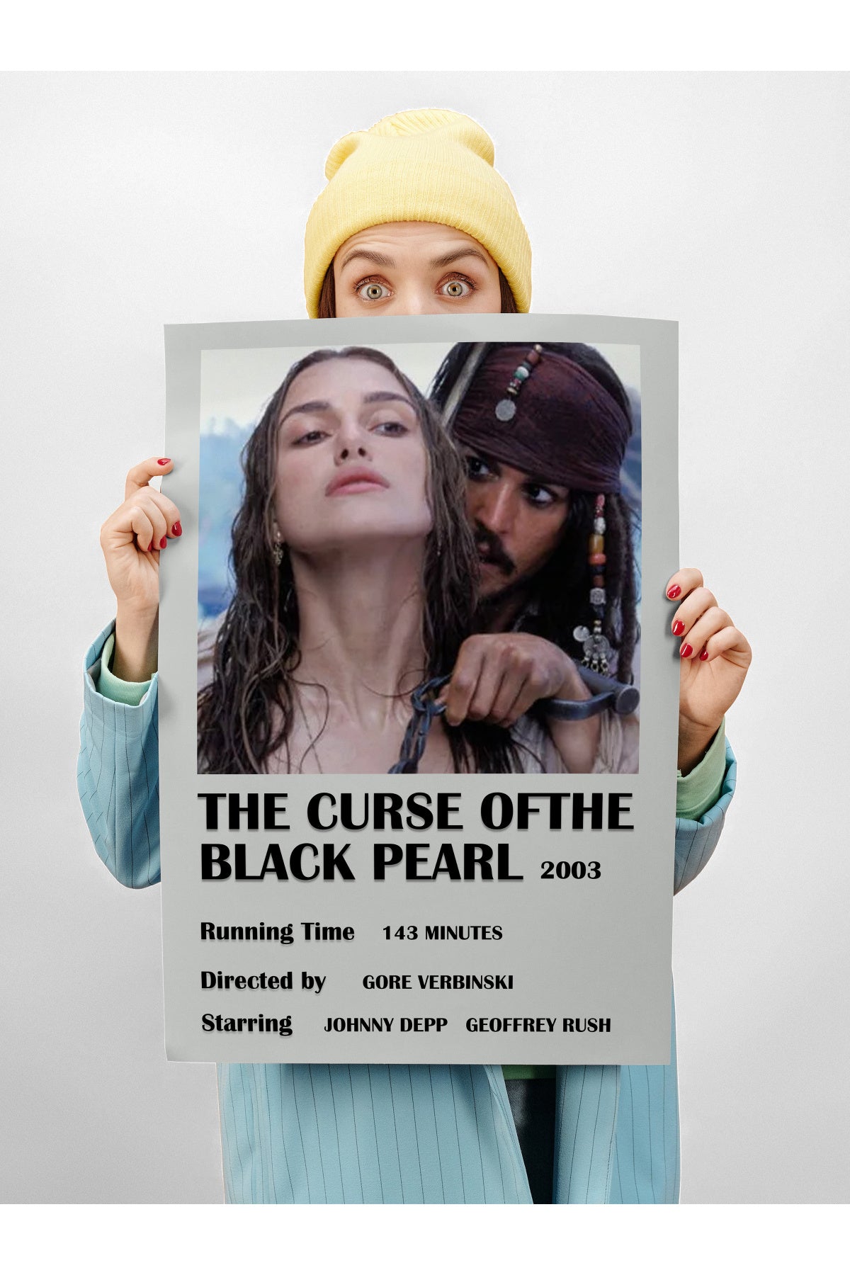 Film Afiş Poster - Duvar Posteri - Polaroid Dizayn Poster, Çerçevesiz - Kalın Kuşe Kağıt