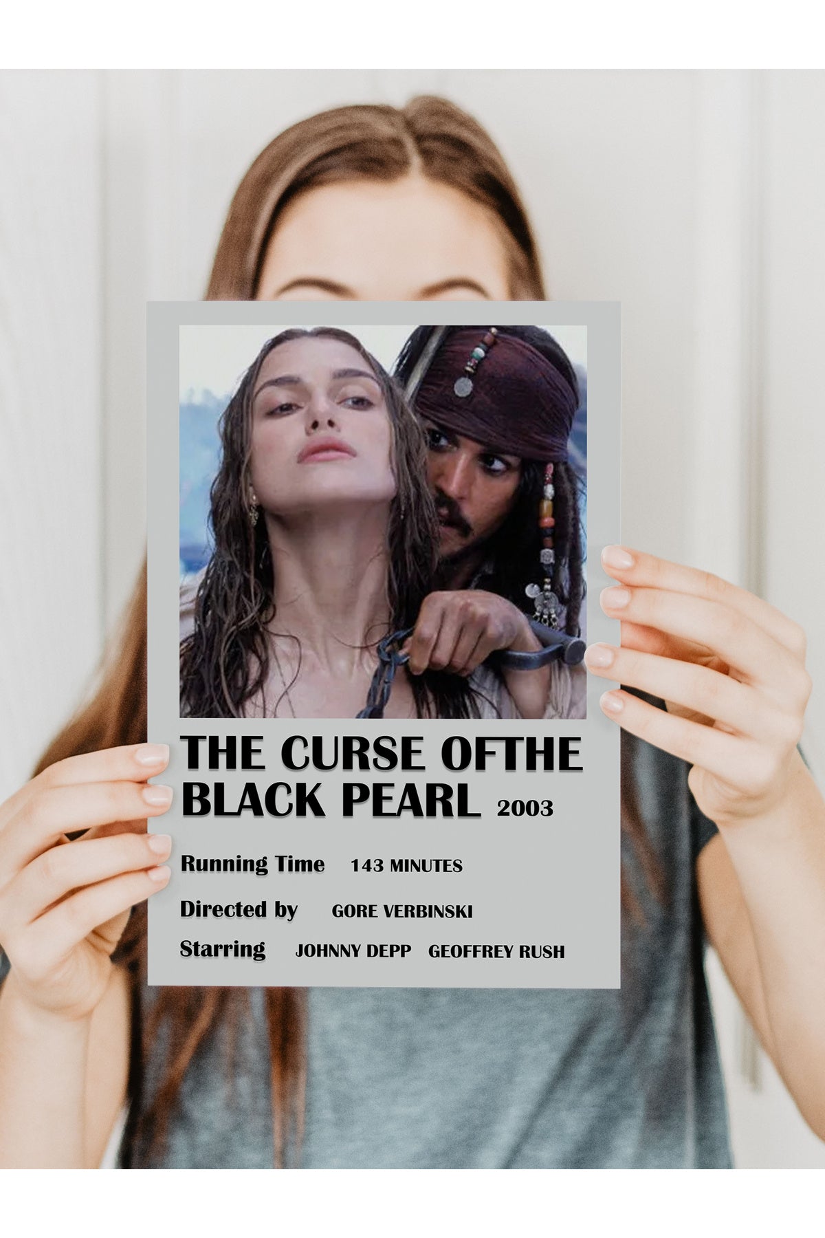 Film Afiş Poster - Duvar Posteri - Polaroid Dizayn Poster, Çerçevesiz - Kalın Kuşe Kağıt
