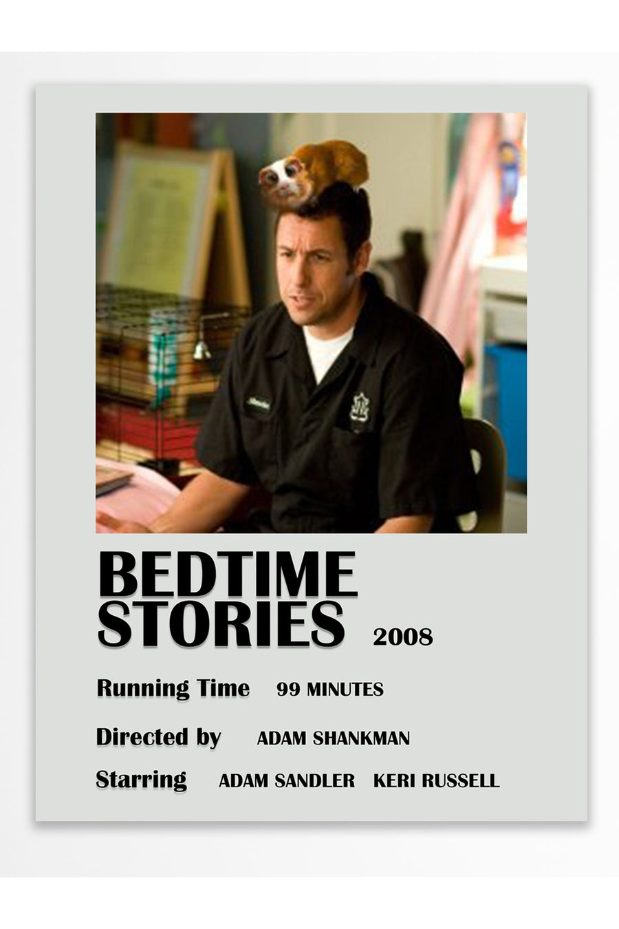 BEDTIME STORIES Film Çerçevesiz Poster