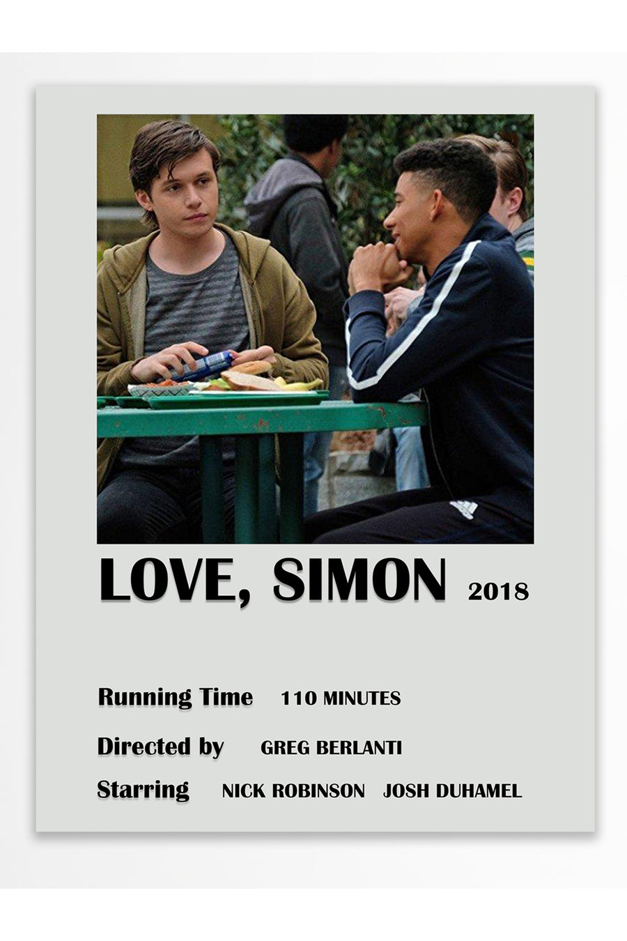 LOVE, SIMON Film Çerçevesiz Poster