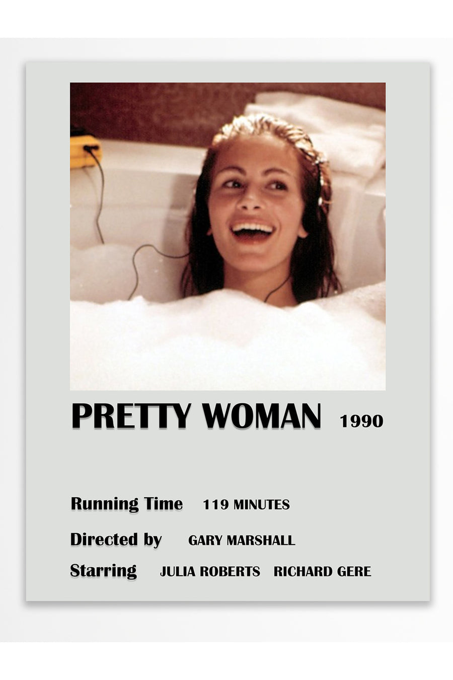 PRETTY WOMAN 1990 Film Çerçevesiz Poster