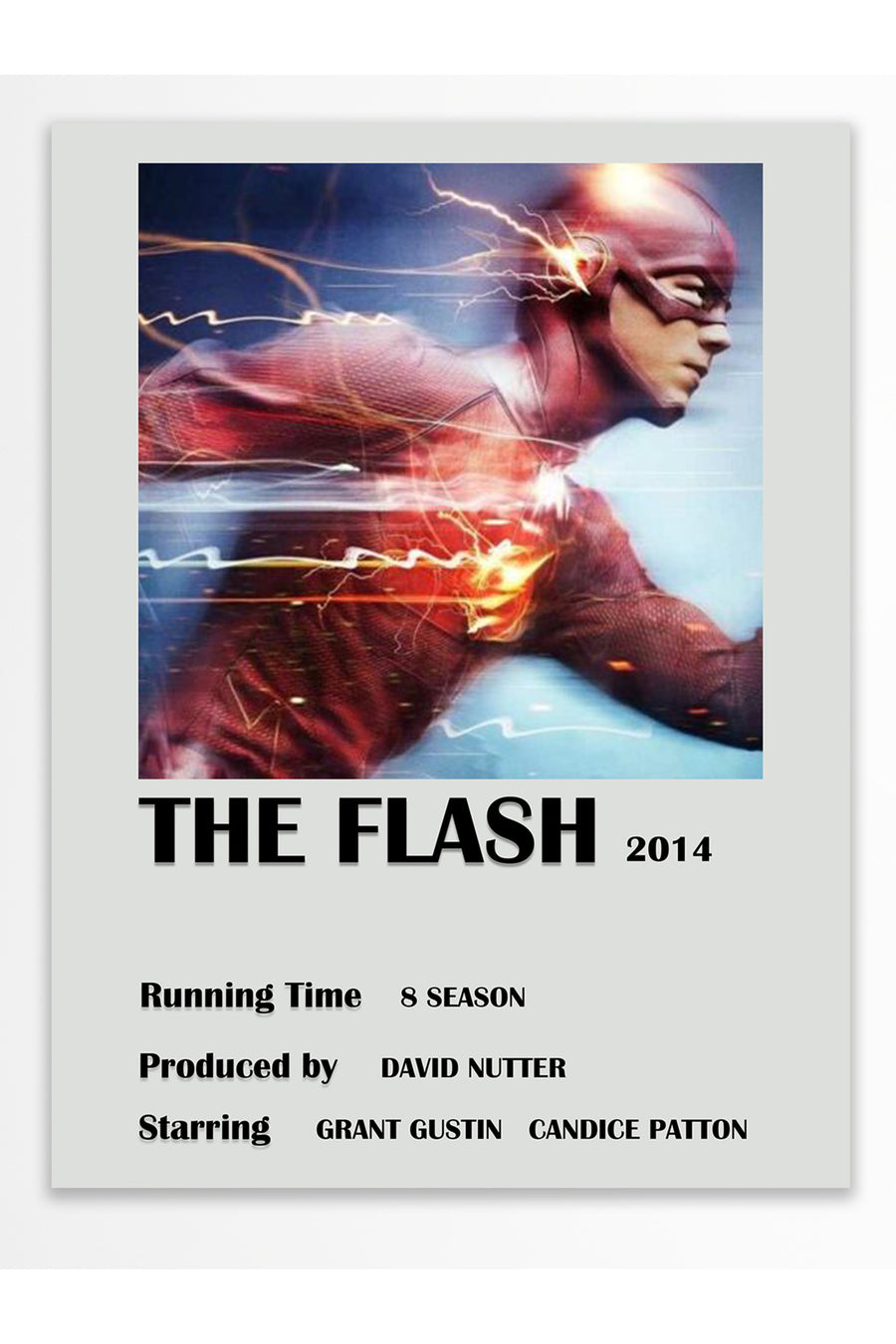 THE FLASH 2014 Film Çerçevesiz Poster