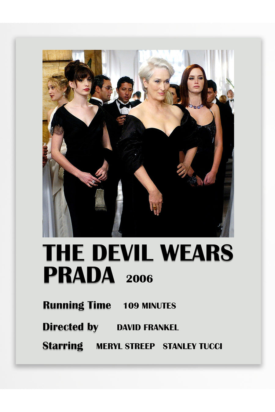 THE DEVIL WEARS PRADA Film Çerçevesiz Poster