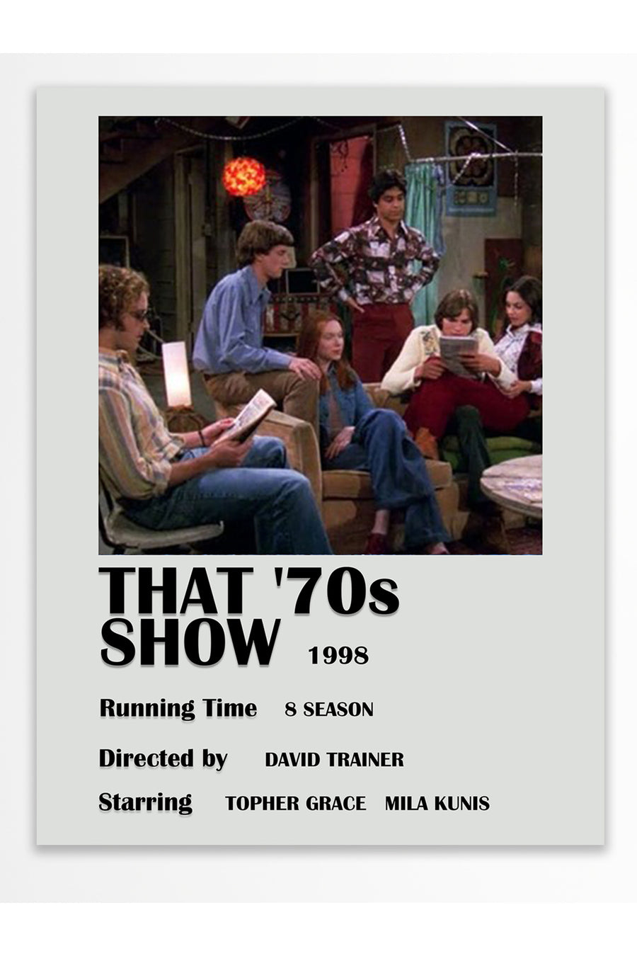 THAT '70s SHOW Film Çerçevesiz Poster