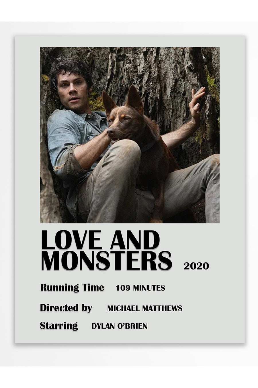 LOVE AND MONSTERS Film Çerçevesiz Poster