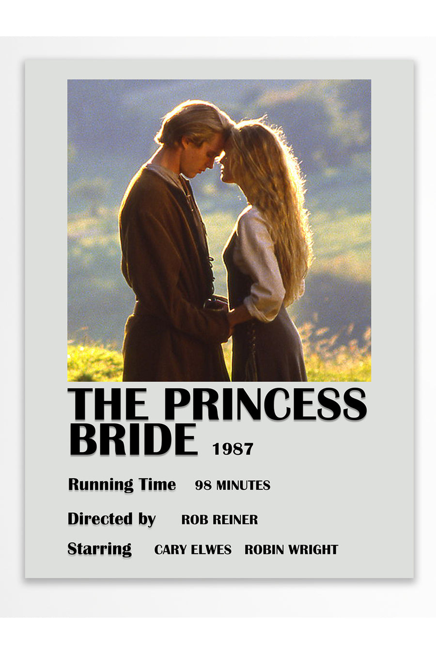 THE PRINCESS BRIDE Film Çerçevesiz Poster