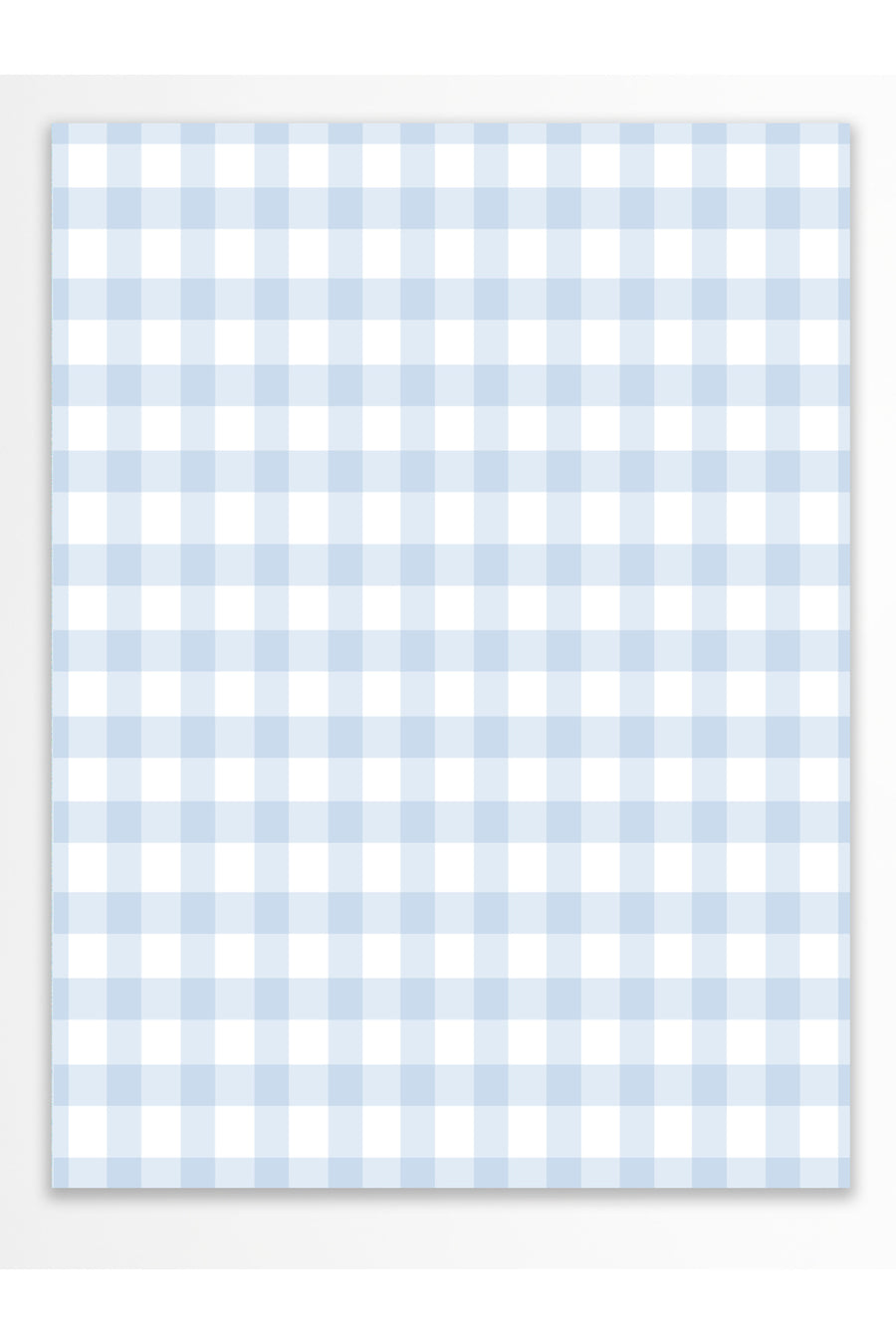 Damalı Desen Pastel Tonlar Çerçevesiz Poster