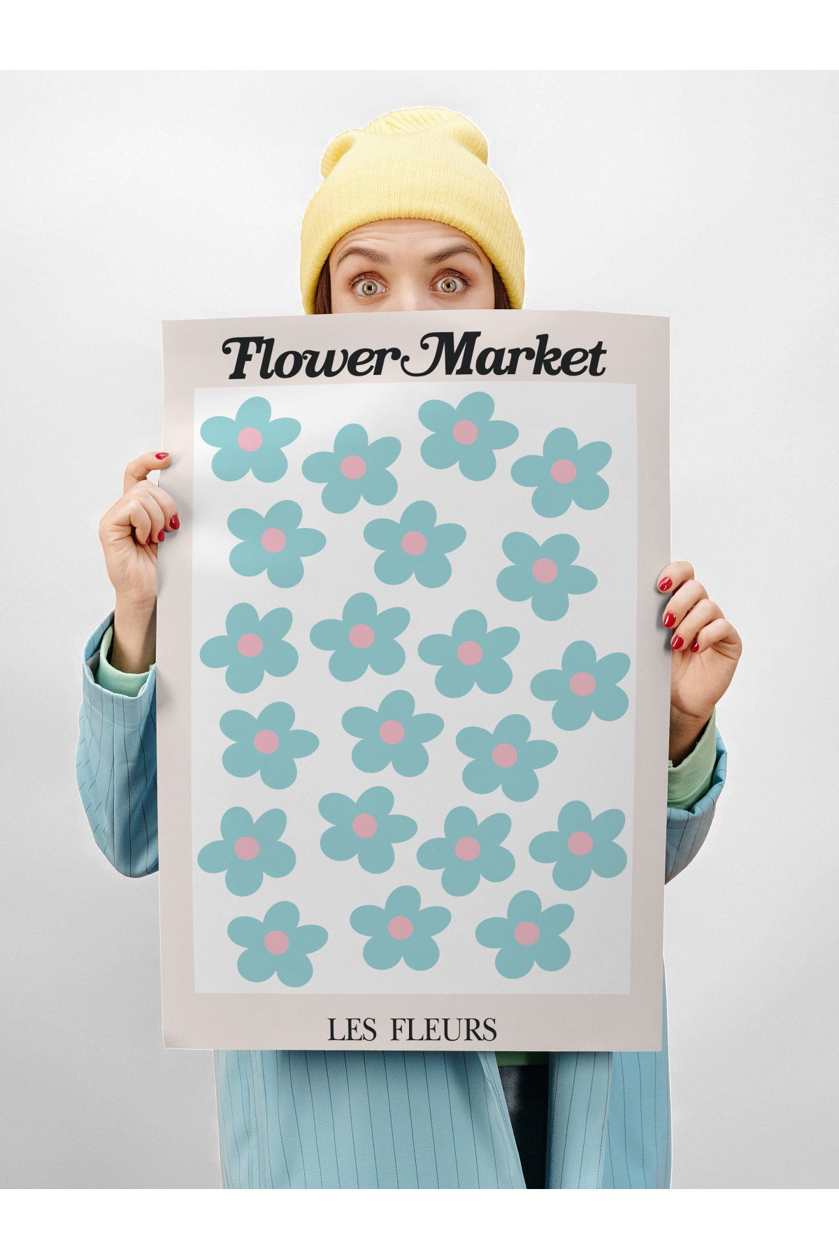 Pastel Tonlar Poster, Estetik Tasarım - Çerçevesiz