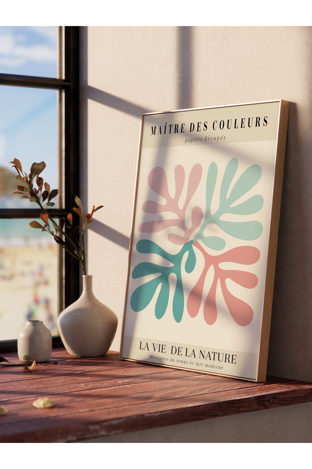 Pastel Tonlar Poster, Estetik Tasarım - Çerçevesiz